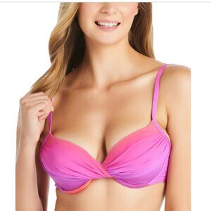 Bleu by Rod Beattie Women's Cool Breeze Underwire Bikini Top - Purple Crush